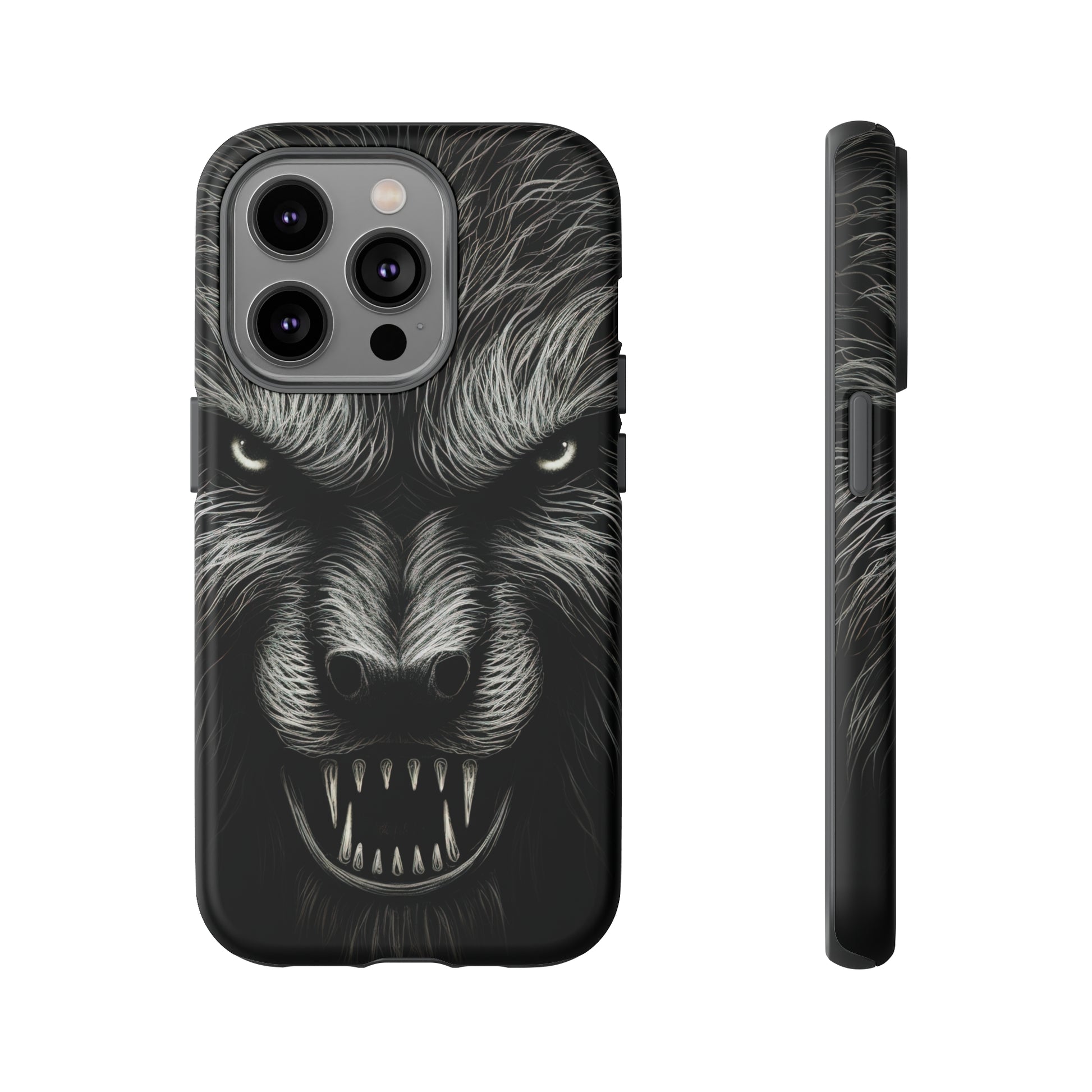 Front  View of Werewolf Tough iPhone Case