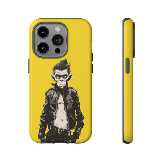 Front View of Punk Money Tough iPhone Case