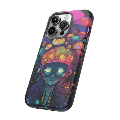 Magic Mushroom Girl Tough iPhone Case