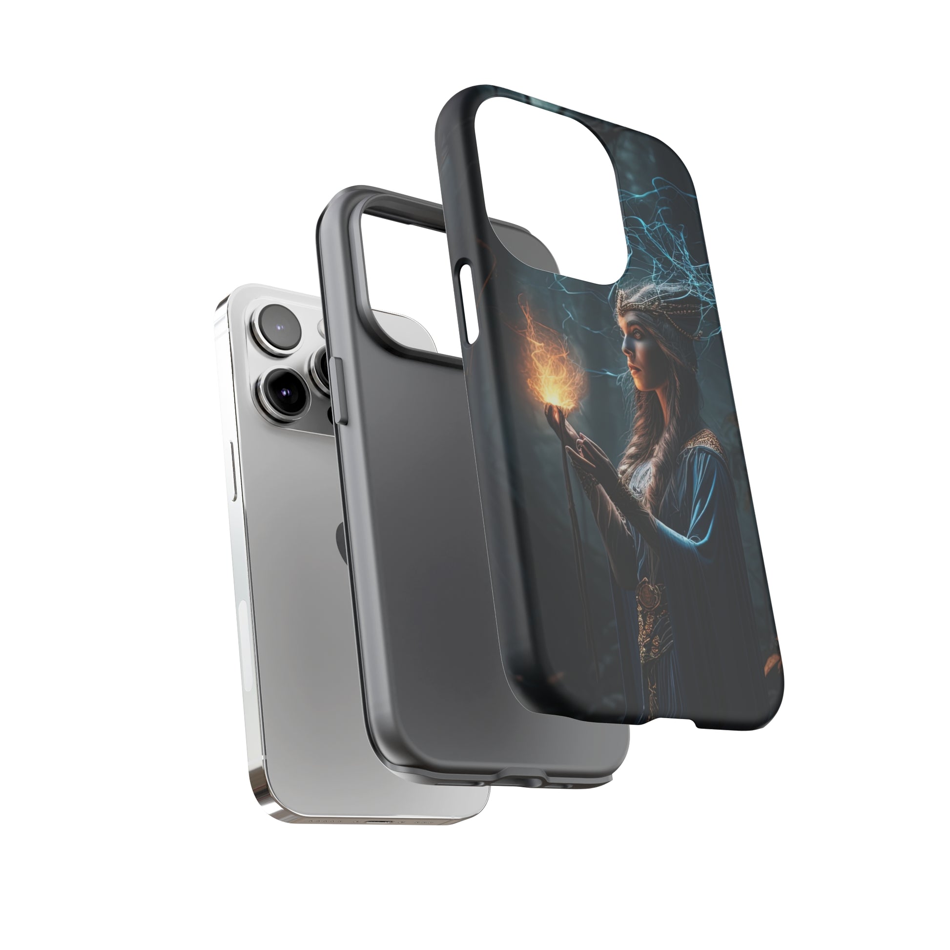 Dual Layer View of Wizard Casting Tough iPhone Case