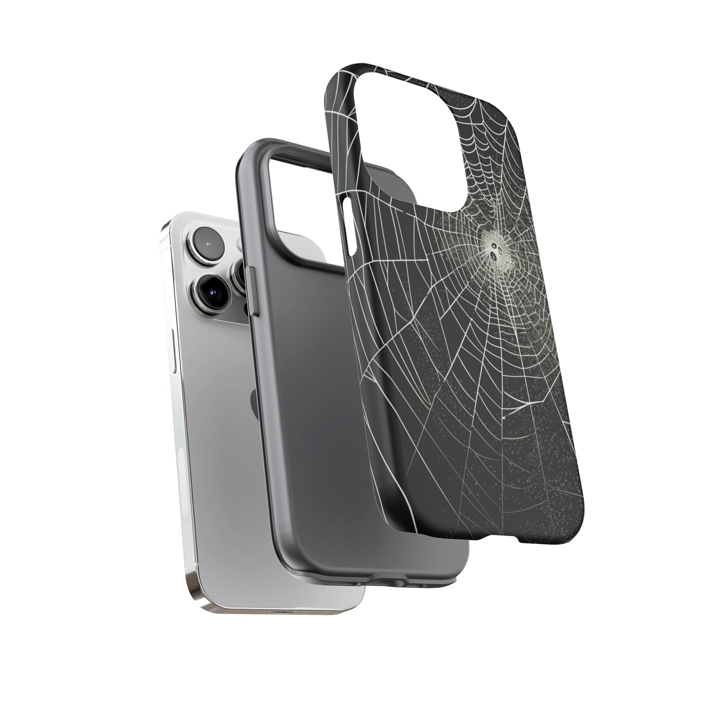 Dual Layer View of Cobweb Tough iPhone Case