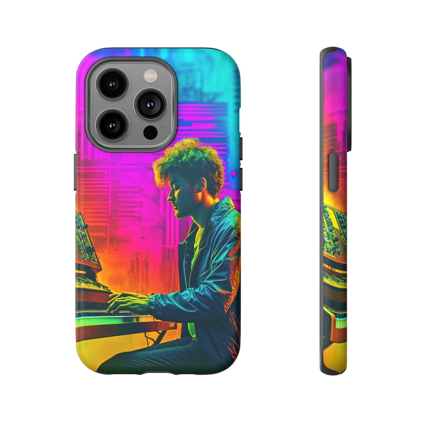 80s Keyboardist Tough iPhone Case