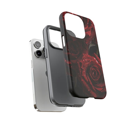 Dual Layer View of Roses Tough iPhone Case