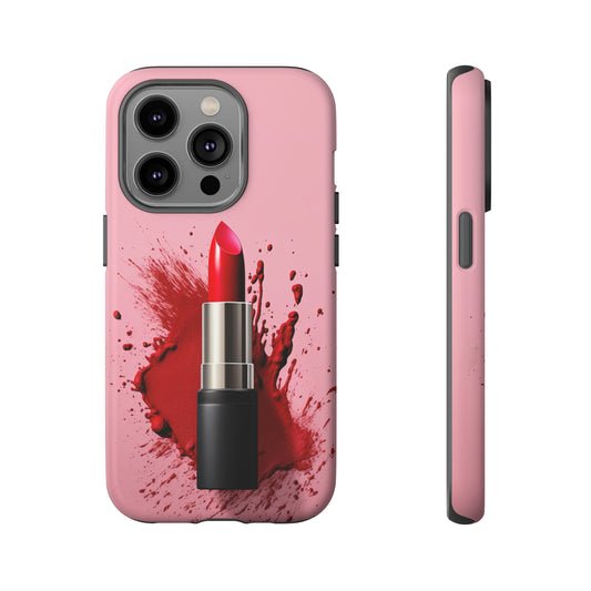 Front View of Lipstick Tough iPhone Case