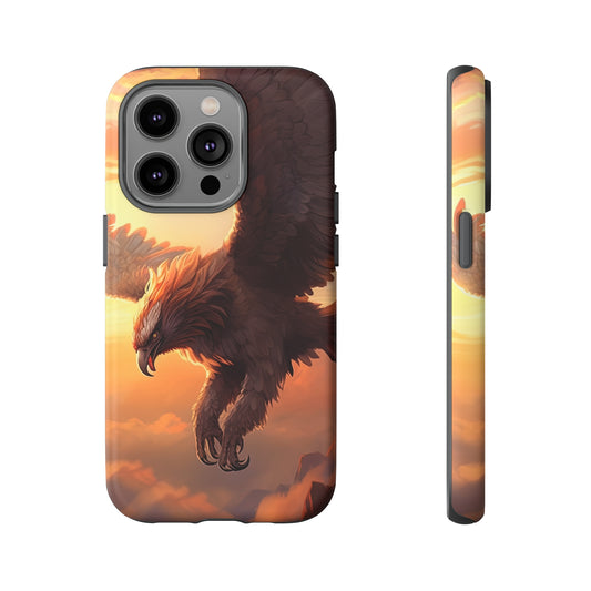 Front View of Griffon Flying Tough iPhone Case