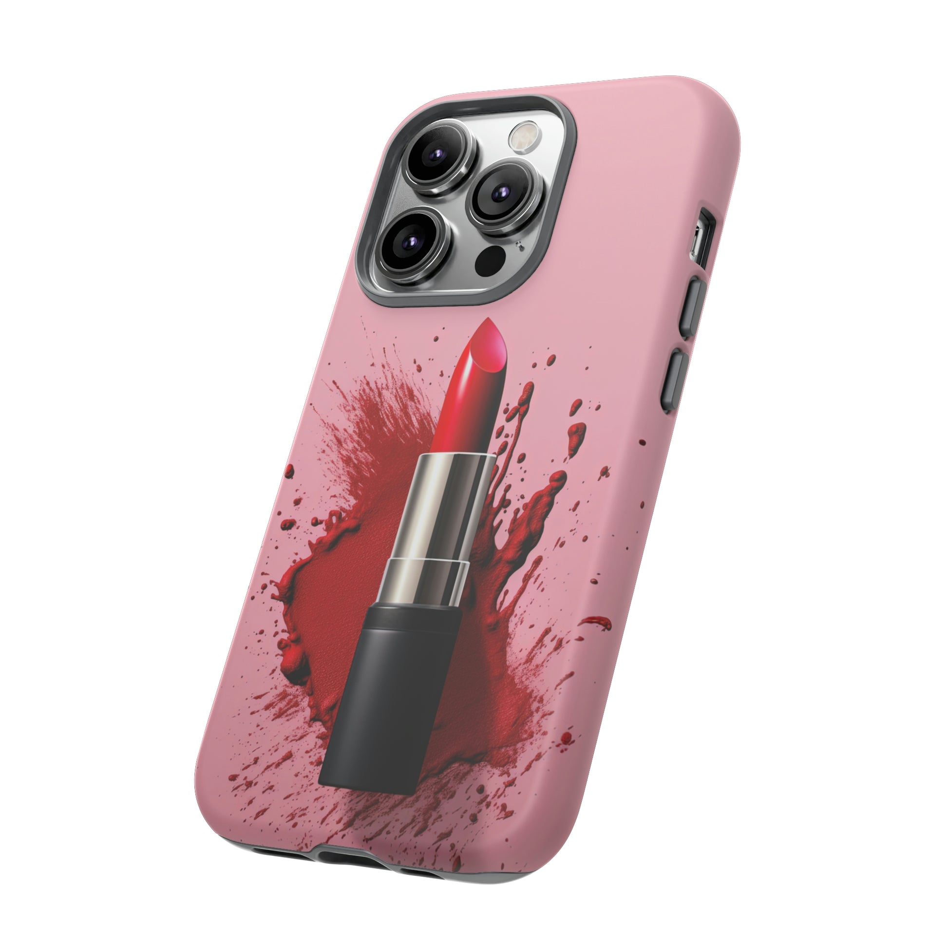 Side View of Lipstick Tough iPhone Case