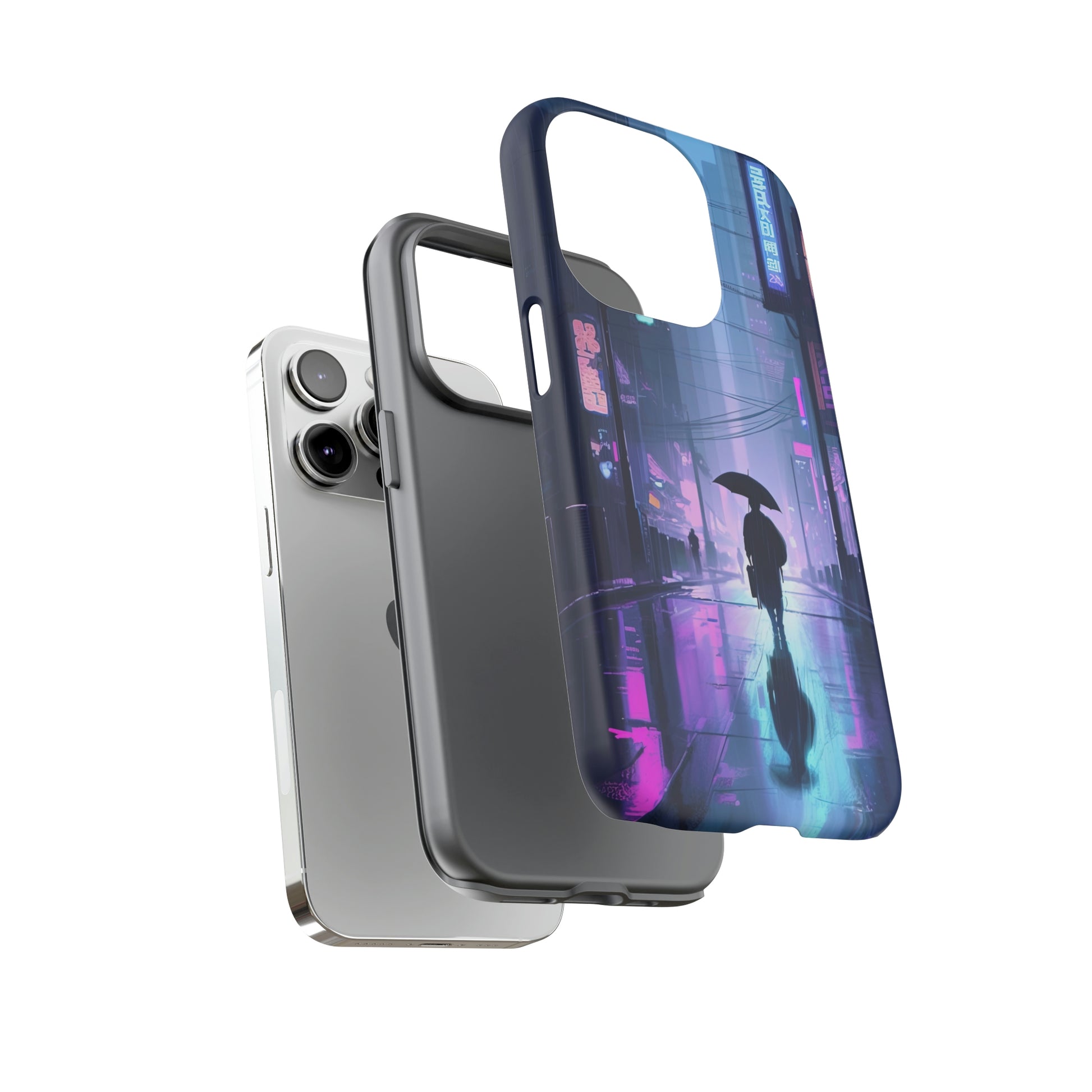 Dual Layer View of Cybercity Stroll Tough iPhone Case