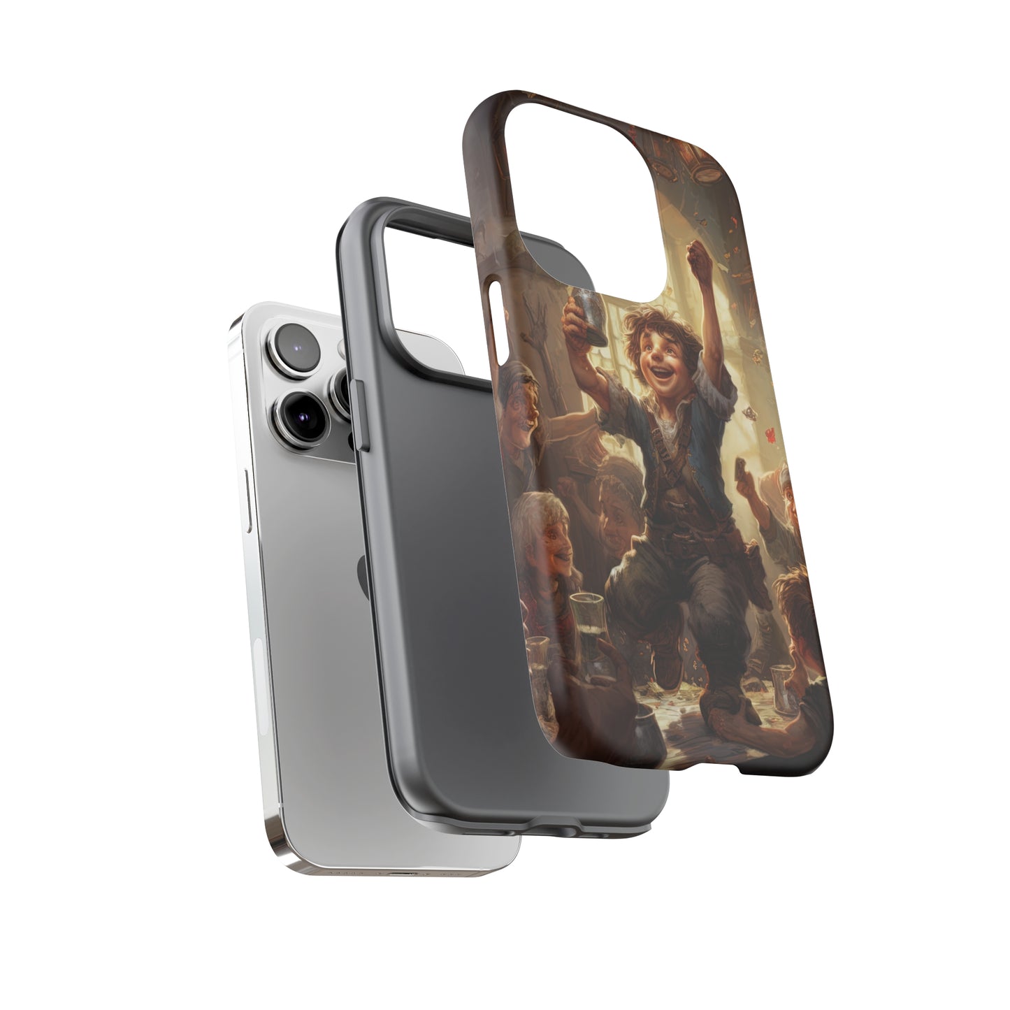 Halfling Dancing Tough iPhone Case