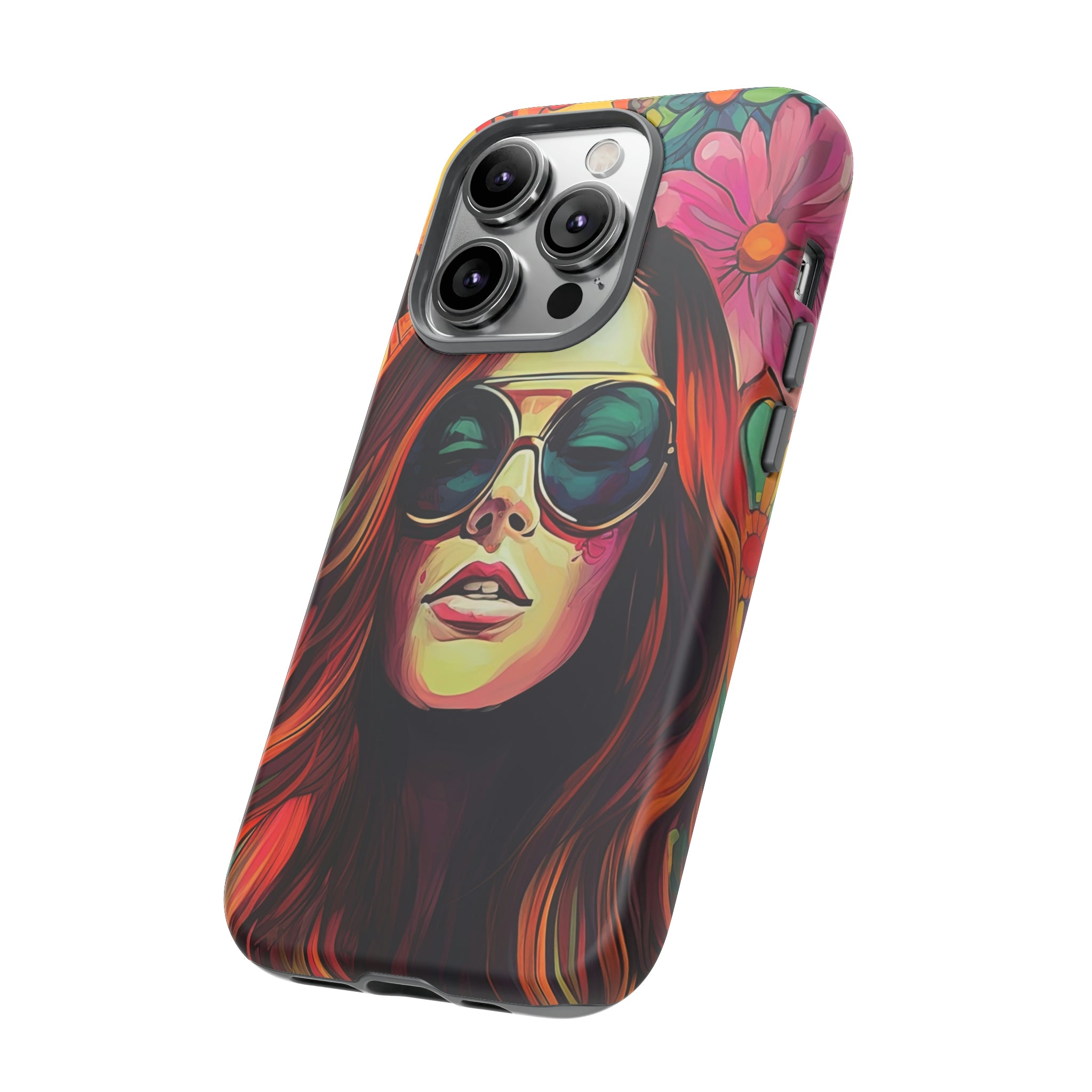 Groovy Chick Tough iPhone Case Delightix